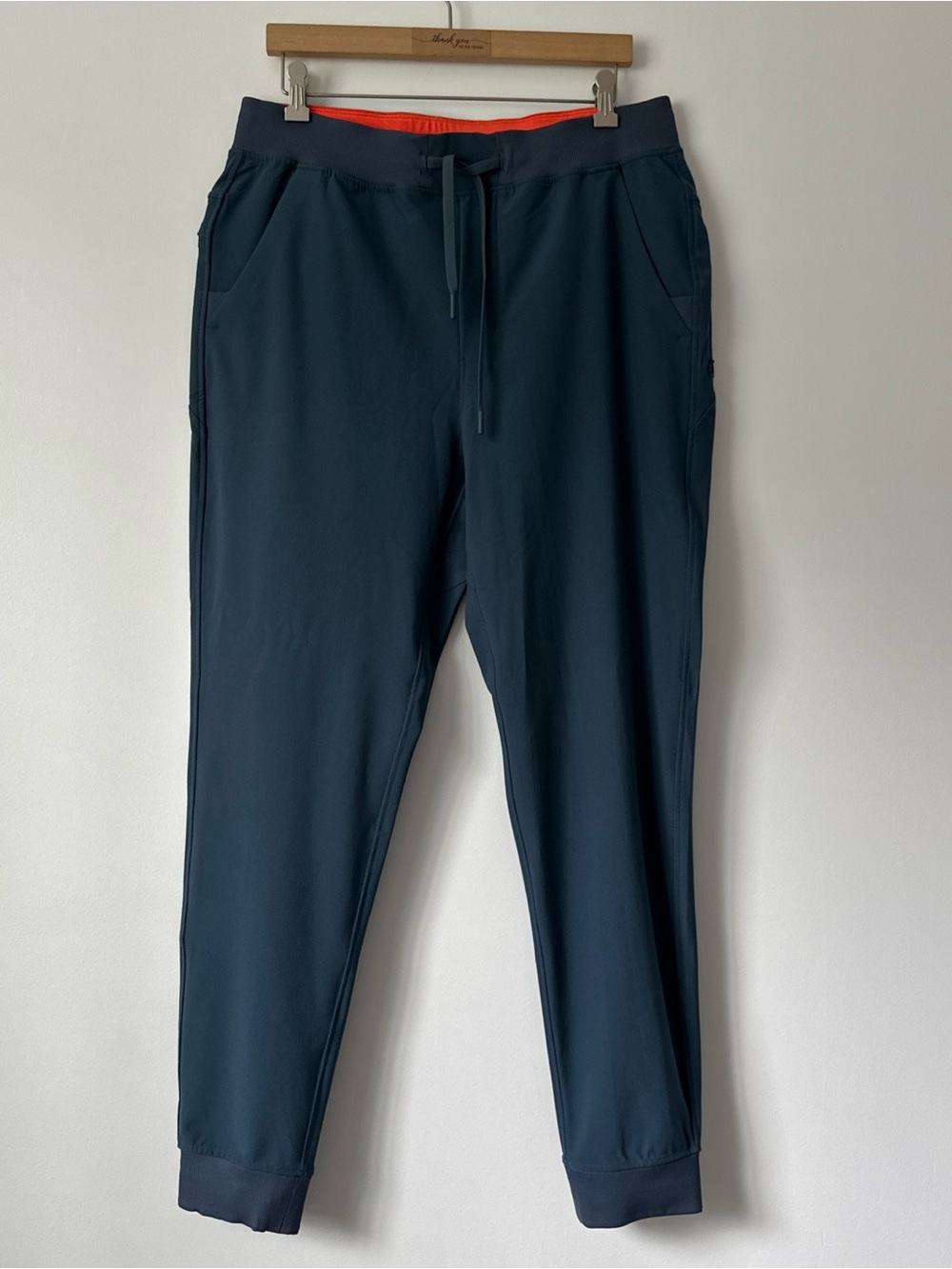 Birddogs Boomstick Joggers Pants Men's Size XL Pull on Drawstring (34X30) Blue